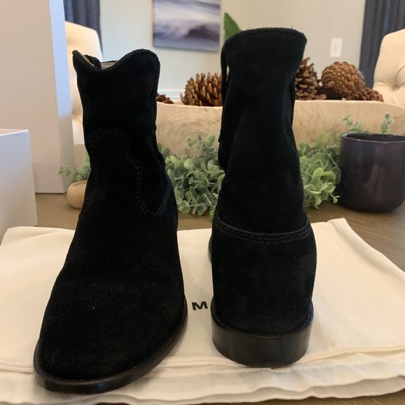 Isabel Marant Crisi Suede Ankle Boots BARELY WORN W BOX, DUSTBAG Size 35/5